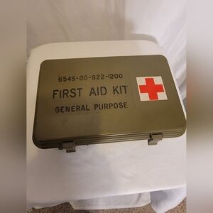 Vintage Military First Aide Kit